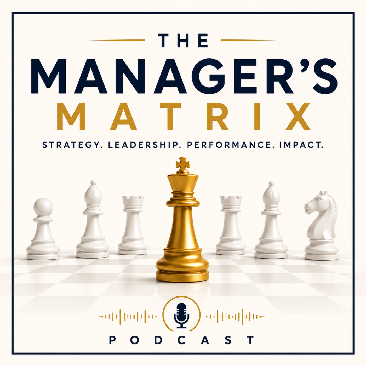 The Manager's Matrix podcast cover